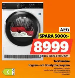 Power AEG torktumlare erbjuda