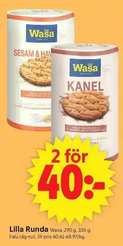 ICA Supermarket Wasa kanel erbjuda