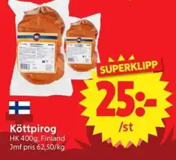 Nya Pulsen Köttpirog erbjuda