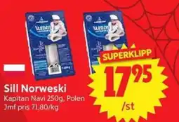 Nya Pulsen Kapitan Navi Sill Norweski erbjuda