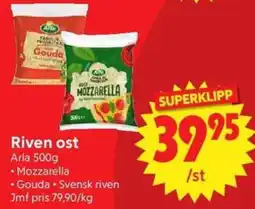 Nya Pulsen Arla riven ost erbjuda