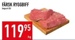 Matdax Färsk ryggbiff erbjuda