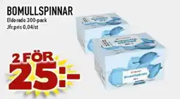 Matdax Bomullspinnar erbjuda