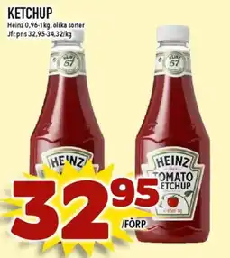 Matdax Heinz ketchup erbjuda