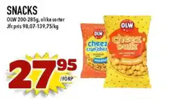 Matdax Olw cheez cruncher cheez ballz erbjuda