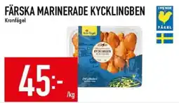 Matdax Kronfågel färska marinera kycklingben erbjuda
