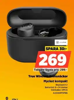 Power JLGA True Wireless öronsnäckor erbjuda