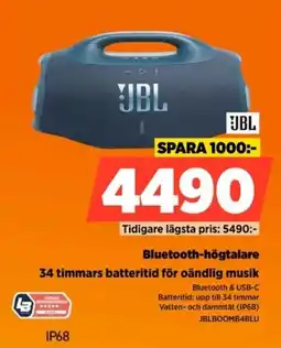 Power Jbl bluetooth-högtalare erbjuda