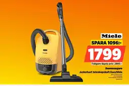 Power Miele Dammsugare Justerbart teleskopskaff EasySlide erbjuda