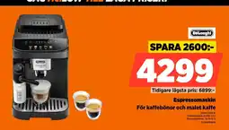 Power DeLonghi Espressomaskin erbjuda