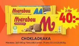 ICA Maxi Marabou Chokladkaka erbjuda