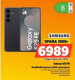 Power Samsung galaxy s25 fe erbjuda
