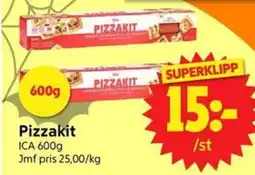Nya Pulsen Ica pizzakit erbjuda