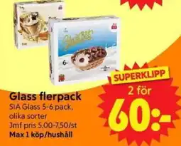 Nya Pulsen Glass flerpack erbjuda
