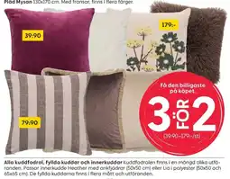 Rusta Plåd Mysan erbjuda
