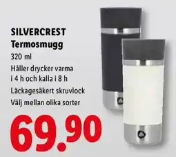 Lidl Silvercrest termosmugg erbjuda
