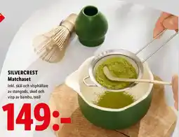 Lidl Silvercrest Matchaset erbjuda