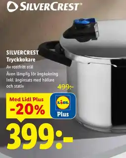 Lidl Silvercrest tryckkokare erbjuda