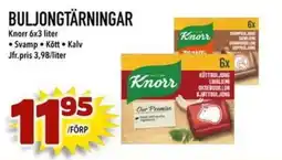 Din Mat Knorr buljongtärningar erbjuda