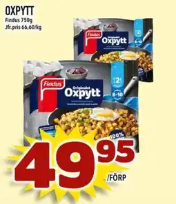 Din Mat Findus Oxpytt erbjuda