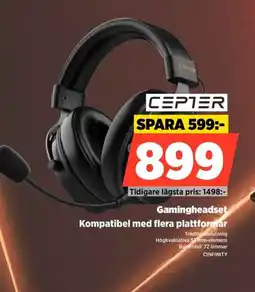 Power Cepter Gamingheadset erbjuda