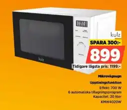 Power kulz mikrovågsugn erbjuda