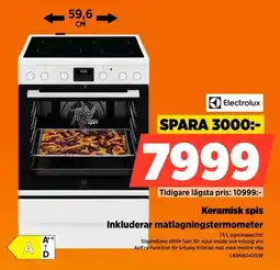 Power Electrolux keramisk spis erbjuda