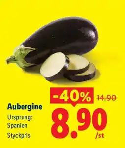Lidl Aubergine erbjuda
