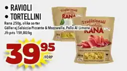 Matdax Rana ravioli tortellini erbjuda