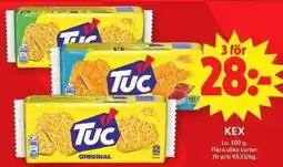 ICA Maxi Tuc kex erbjuda