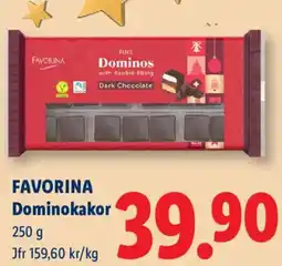 Lidl Favorina dominokakor erbjuda