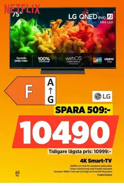 Power LG 4K Smart-TV erbjuda