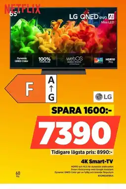 Power LG 4K Smart-TV erbjuda