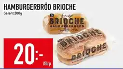 Matdax Garant hamburgerbröd brioche erbjuda