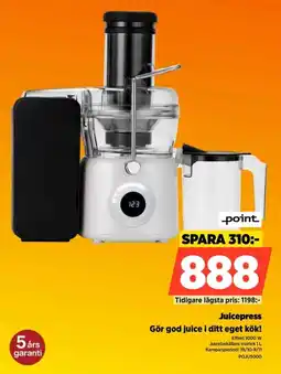 Power Point juicepress erbjuda