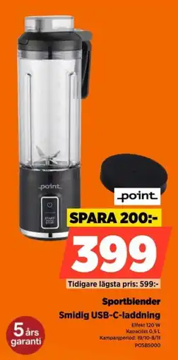 Power Point sportblender erbjuda