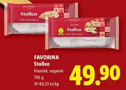 Lidl Favorina Stollen erbjuda
