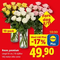 Lidl Lidl Rosor, premium erbjuda