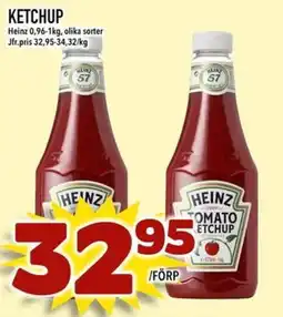 Nelins Heinz ketchup erbjuda