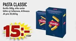 Nelins Barilla pasta classic erbjuda
