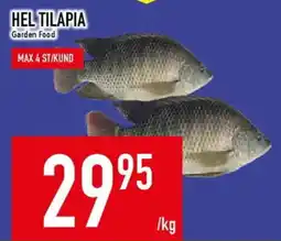 Matdax Hel tilapia erbjuda