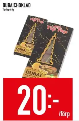 Matdax Tip Top dubaichoklad erbjuda