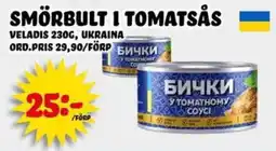 Nelins Smörbult i tomatsås erbjuda