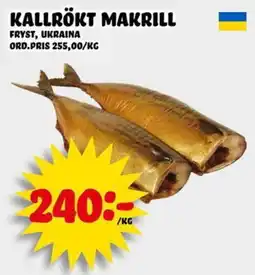 Nelins Kallrökt makrill erbjuda