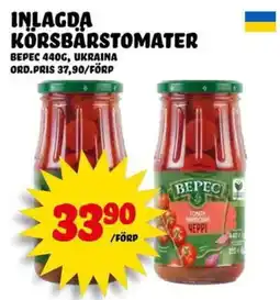 Nelins Bepec korsbärstomater erbjuda