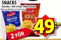 Matvärlden Tensta Estrella snacks erbjuda