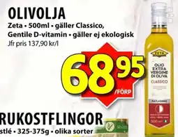 Matvärlden Tensta Zeta olivolja erbjuda