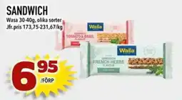 Nelins Wasa sandwich erbjuda