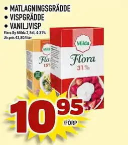 Din Mat Milda Flora erbjuda