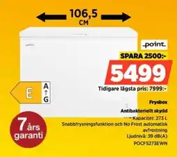 Power Point frysbox erbjuda